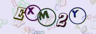 This is a captcha-picture. It is used to prevent mass-access by robots. (see: www.captcha.net)